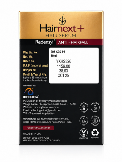 Hairnext+ Redensyl Anti-Hairfall Dermaclinical Hair Serum 30ml
