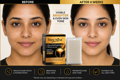 Triactone Glutathione Niacinamide Daily Skin Brightening Soap 100g
