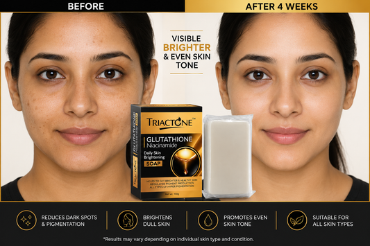 Triactone Glutathione Niacinamide Daily Skin Brightening Soap 100g