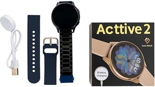 Active 2 Smart Watch with Wireless Charging & AMOLED Display