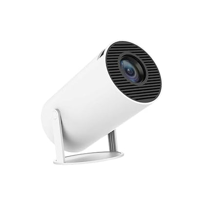 HY300 Smart Portable Projector — 180° Adjustable, Android WiFi